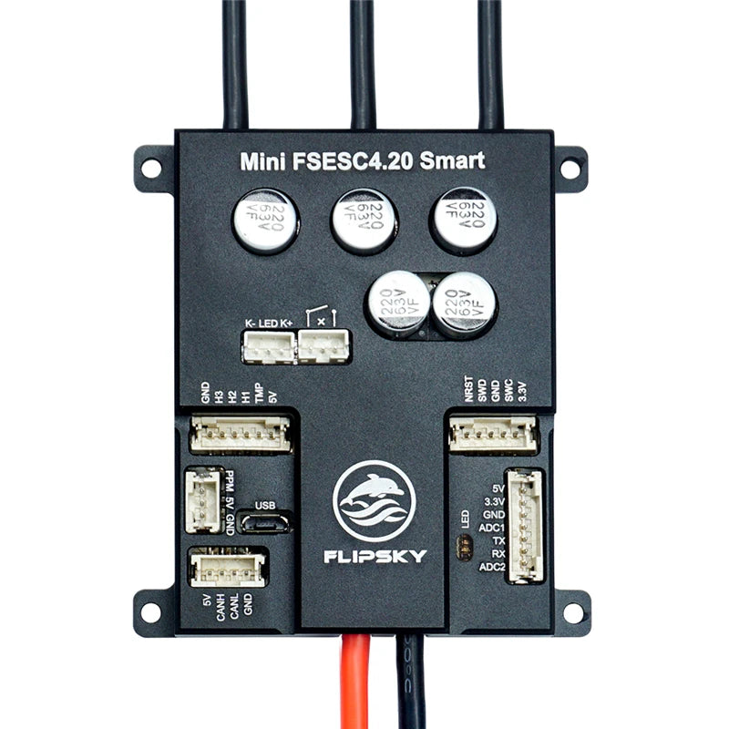 Flipsky New Mini FSESC 4.20 Smart Switch with Aluminum Case Based on VESC for Electric Skateboard