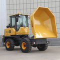 Fast Shipping FCY30R Side Discharge 3ton 4 Wheel Factory Supply for Agricultural Fertilizer Hydraulic Dump Truck Site Concrete Dumper