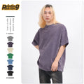 Customize New Oversized 100% Cotton Short Sleeve Breathable Eco-Friendly 315 Grams Batik Retro Vintage Mens T-Shirts