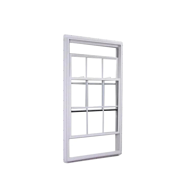 Upvc Double Hung Windows Plastic Vertical Sliding Window American House Vinyl Windows With Flymesh