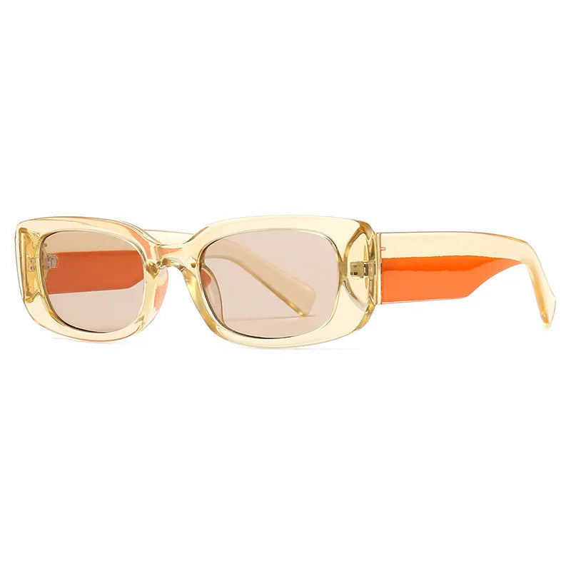 Ins Classic Retro square Shades Uv400 Modern Luxury Designer Sunglasses Women Men High Quality Lunette De Soleil Custom logo