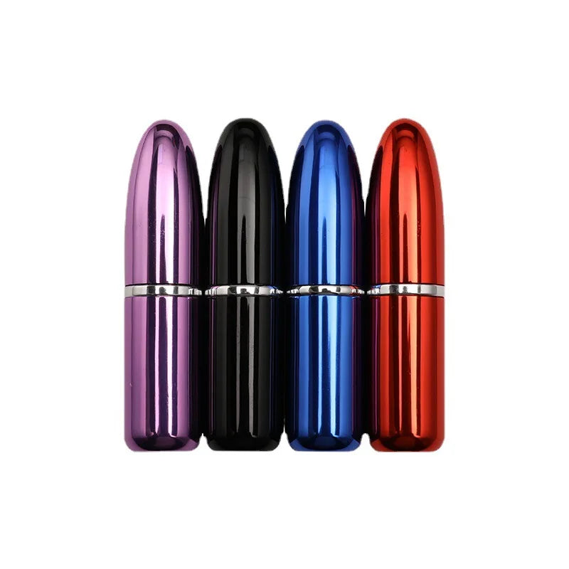 Travel Portable 3ml Spray Empty Atomizer Refillable Pocket Aluminum Tube Glass Perfume Bottles