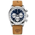 New POEDAGAR 921 Luxury Man Watch High Quality Waterproof Luminous Men Quartz Wristwatch Leather Fashion Watch for Men Business