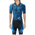 Women's Professional Bike Apparel Customizable Long-Sleeve Cycling Jersey Suit OEM Tight-Fitting Jumpsuit for Triathlon for Pro