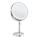 New Portable Rechargeable Dressing Mirror for Car Touch Led Cosmetic Mirror for Beauty Makeup Rechargeable Car Cosmetic Mirror