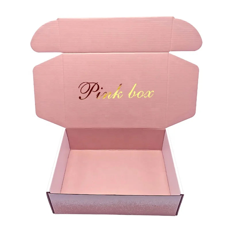 Eco-Friendly Reusable Corrugated Box Custom Design Embossed Black Shipping Packaging for Beverage Socks Fur-for Storage Delivery