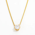 Fenny Wholesale 18K PVD Plated Permanent Fashion Gentle Designer Diamond Pendant Stainless Steel Necklace for Women