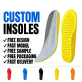 PU Sport Comfort Insole with Arch Support Memory Foam & Natural Latex Shoe Insole
