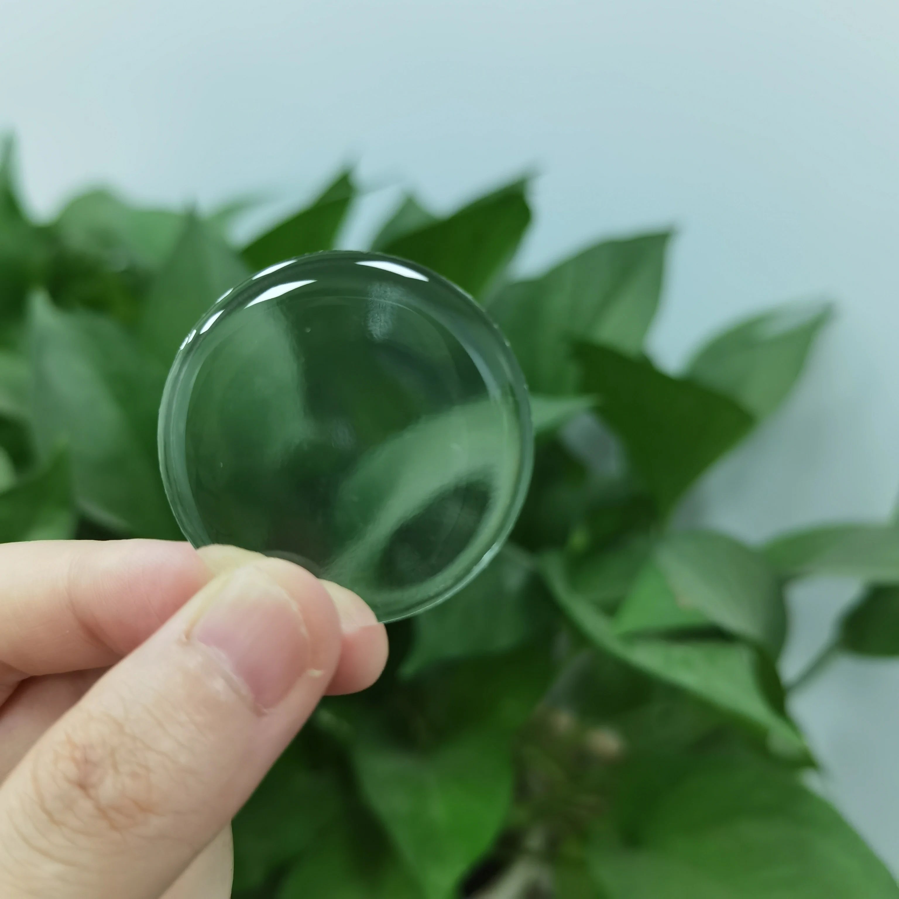 Custom Round Shape Clear Epoxy Resin Sticker Personalized logo 3d Dome Epoxy Transparent Label Stickers