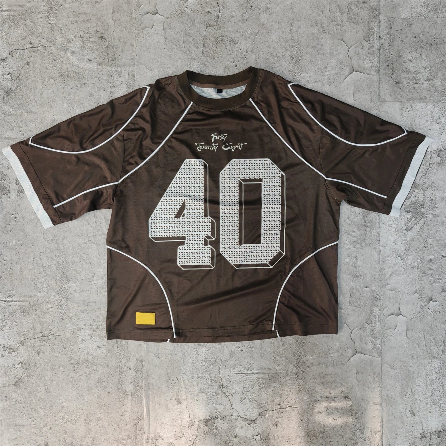US Free Tax High Quality Sports Team Sublimated Luxury Mesh Cropped Jerseys American Retro Football Jersey