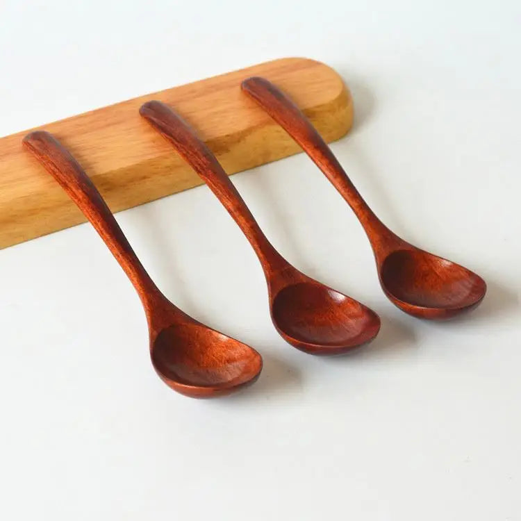 Professional Manufacturer's Golden Supplier Premium Jar Wood Chef Spoon Modern Luxury Design Eco-Friendly Heat Resistant Long