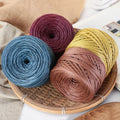 Best Yarn Fancy Imitation Angora Leather Knitting t Shirt Crochet Yarn