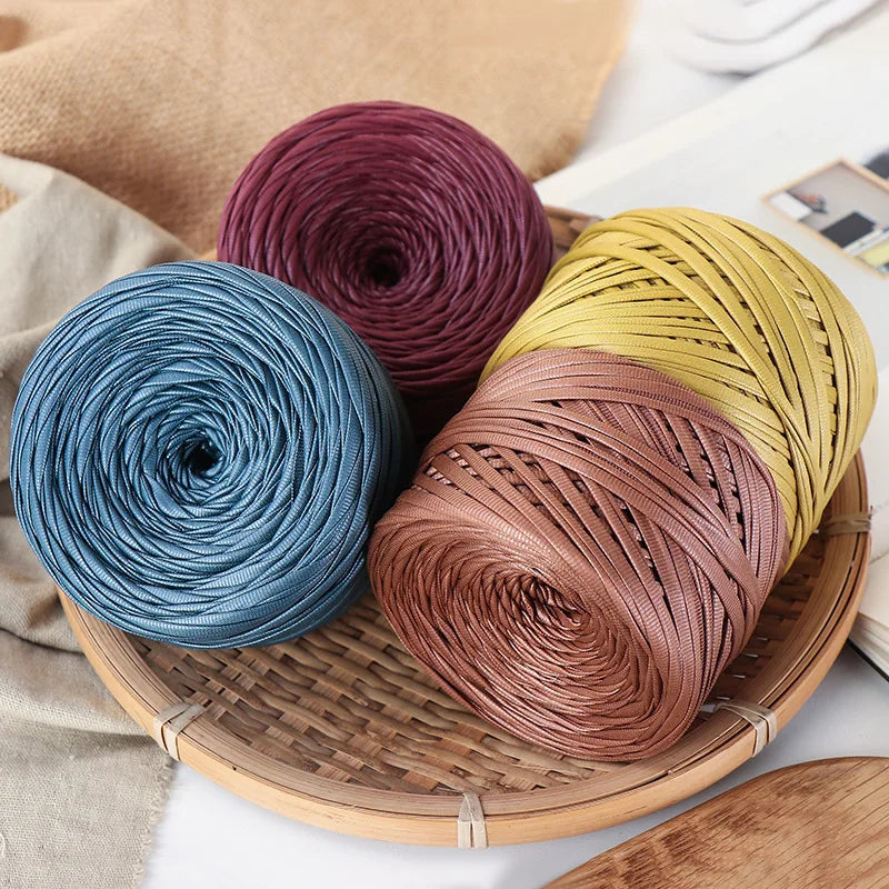 Best Yarn Fancy Imitation Angora Leather Knitting t Shirt Crochet Yarn