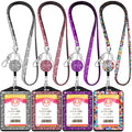 Custom Rhinestone Keychain Lanyard Mobile Phone Hanging Neck Lanyard with Badge Reel