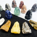 Wholesale Natural Obsidian Jade Crystal Egyptian Pharaoh Carving