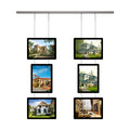 Custom A2 A3 A4 Electronic Acrylic Poster Frame Folder Stand Floating LED Light Box Shelving Magnetic Display Light 12V/24V