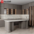 PA Luxury Modern Modular PVC Kitchen Cabinets Design for Contemporary Kitchens