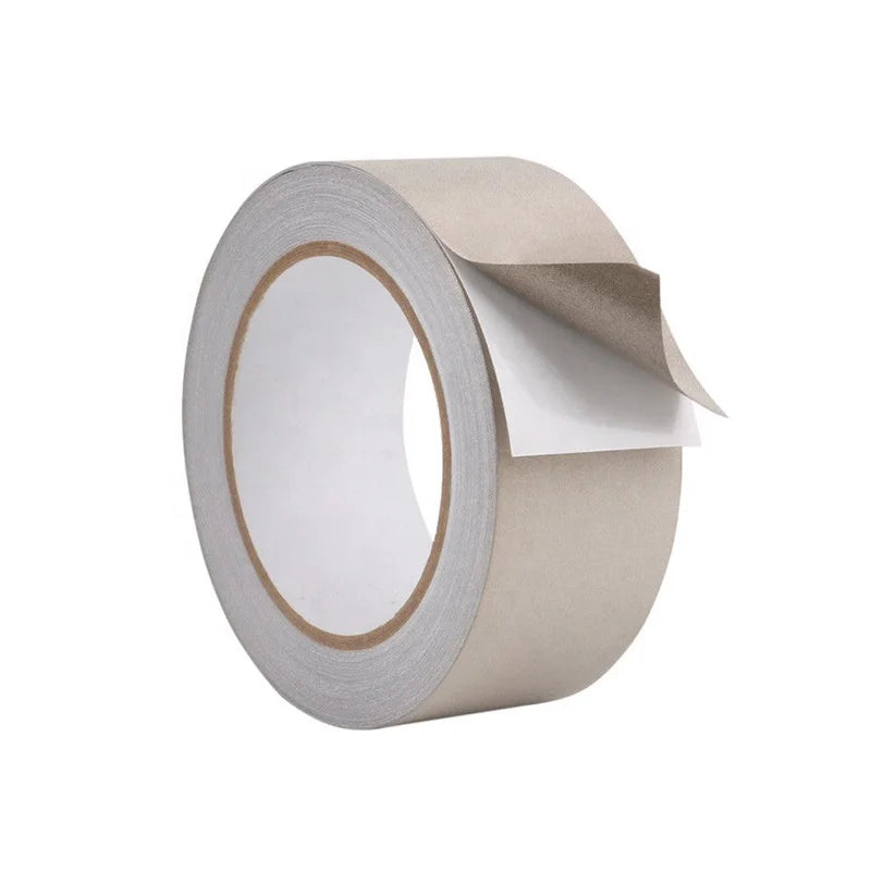 TK-PW-080J1 Hot Melt Pressure Sensitive RFID Protection Conductive Fabric Tape Heat-Resistant EMF Shielding for Wallet Lining