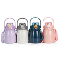 School Children Reusable Stainless Steel Travel Insulated Tumbler Kids Water Bottle with Bounce Cover Water Cup for On-the-Go