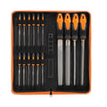 18-Piece Filing Tool Set With Carrying Case