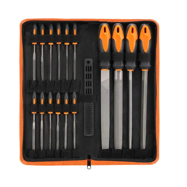 18-Piece Filing Tool Set With Carrying Case