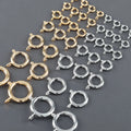MA01 10 Pcs/lot Wholesale Clasp Hooks Gold Plated Nickel Free DIY Necklace Bracelet Jewelry Making Accessories Bag MegaBDM