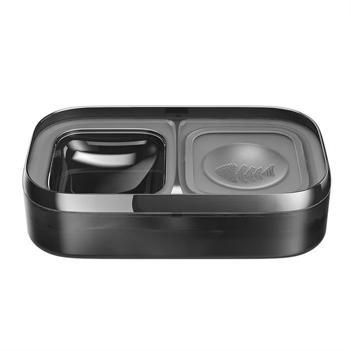 Portable Charge Automatic Electric Pet Cat Water Fountain Eco-Friendly Stainless Steel Material 2.5L Capacity New Trends Cat