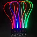 Hot Selling Luminous Flashing Lights Necklace Lanyard Neck Led