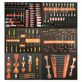 258 Pcs Household C-RV Material Mechanic Hand Tools Set for Car Auto Repair Workshop Customized OEM Support