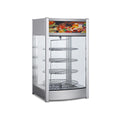 Hot Sale 97L Food Warmer Machines Heated Display with Pizza Display Warming Glass Showcase for Hotels & Restaurants