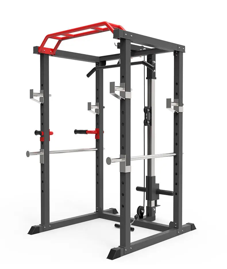 Multifunction Fitness Squat Stand Power Steel Rack Home Gym Equipment Strength Training Weight Lifting