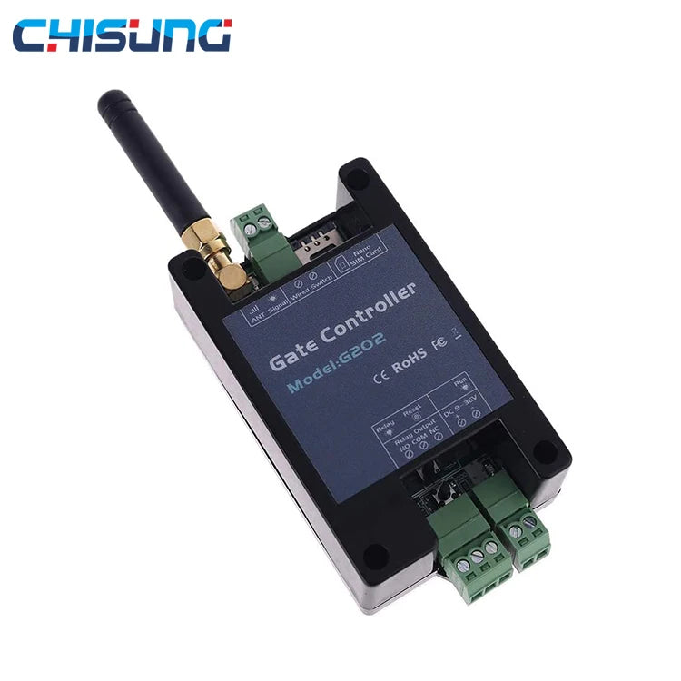 Same Day Delivery Stock G202 GSM Door Opener Wireless Remote On/Off Relay Switch Access Automatic Door Operator Free Call SMS