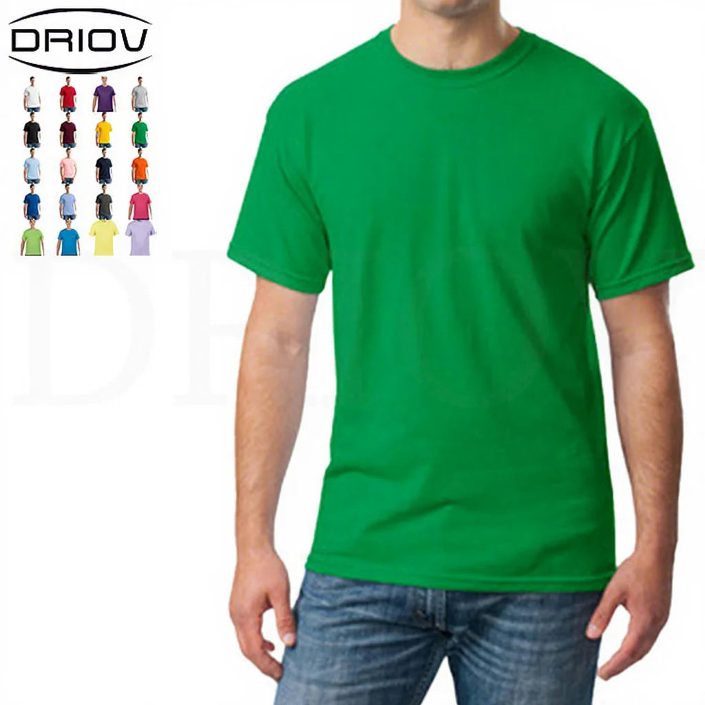 Wholesale Cheap Custom 150g T-shirt Factory Price Logo Printing 100% Cotton Custom Printed Tshirt Plus Size Men's T-shirts