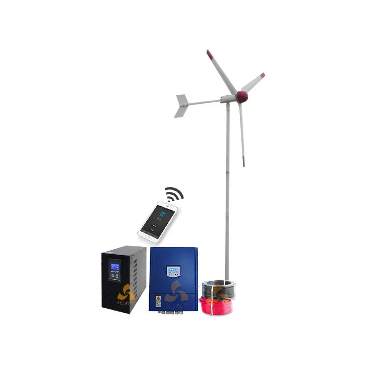 ALL in One 5KW 8KW 20KW Wind and Solar Energy Systems/ 5KW 10KW 15KW  Wind Energy System Home