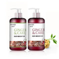 OEM Private Label 2-in-1 Anti-Dandruff & Anti-Loss Silky Refreshing Ginger Shampoo for Unisex with Free Sample