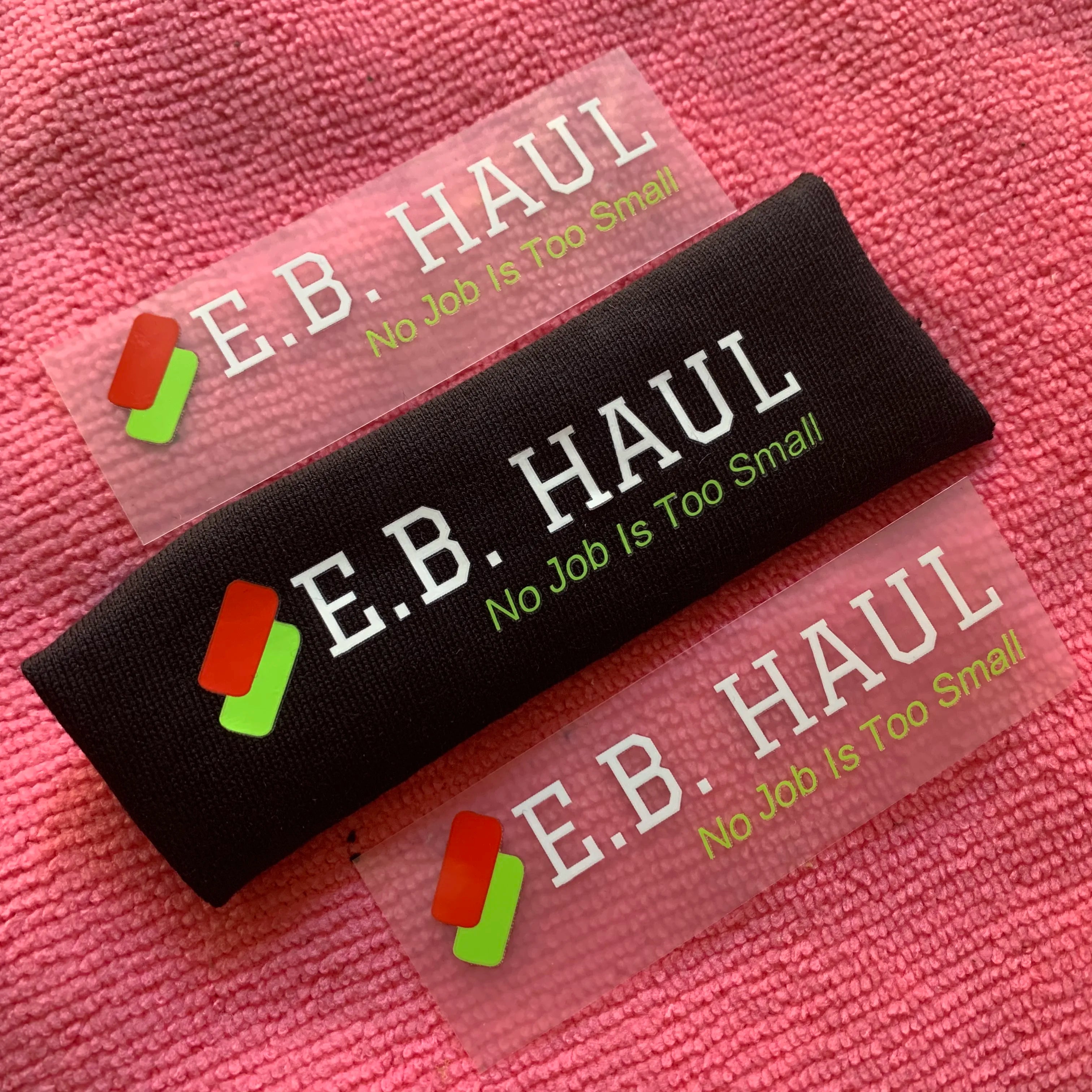 Cut Individually Brand Name Heat Transfer Stickerhandmade Iron on Transfer Label for Apparel