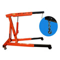 China Factory 3 Ton Portable Hydraulic Floor Small Lift Engine Crane