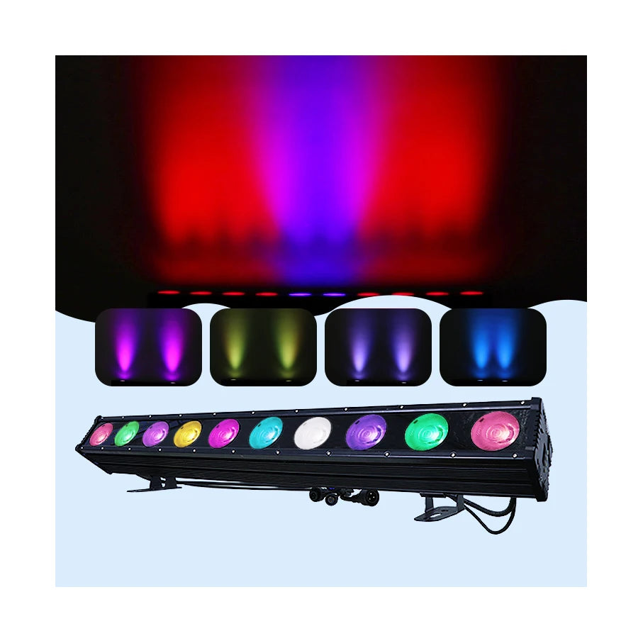 Aluminum Material Waterproof 5/14/34 Channel Led Wall Wash Light Lighting Outdoor Aluminum Alloy 80 IP65 24 Auto Lighting 180w