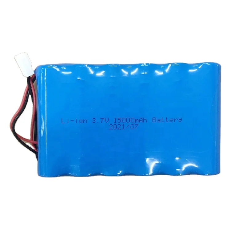 Hot Sell 18650 6P 3.7V 15000mAh 15Ah 1S6P Lithium Li Ion Battery Pack with Pcb and Connector
