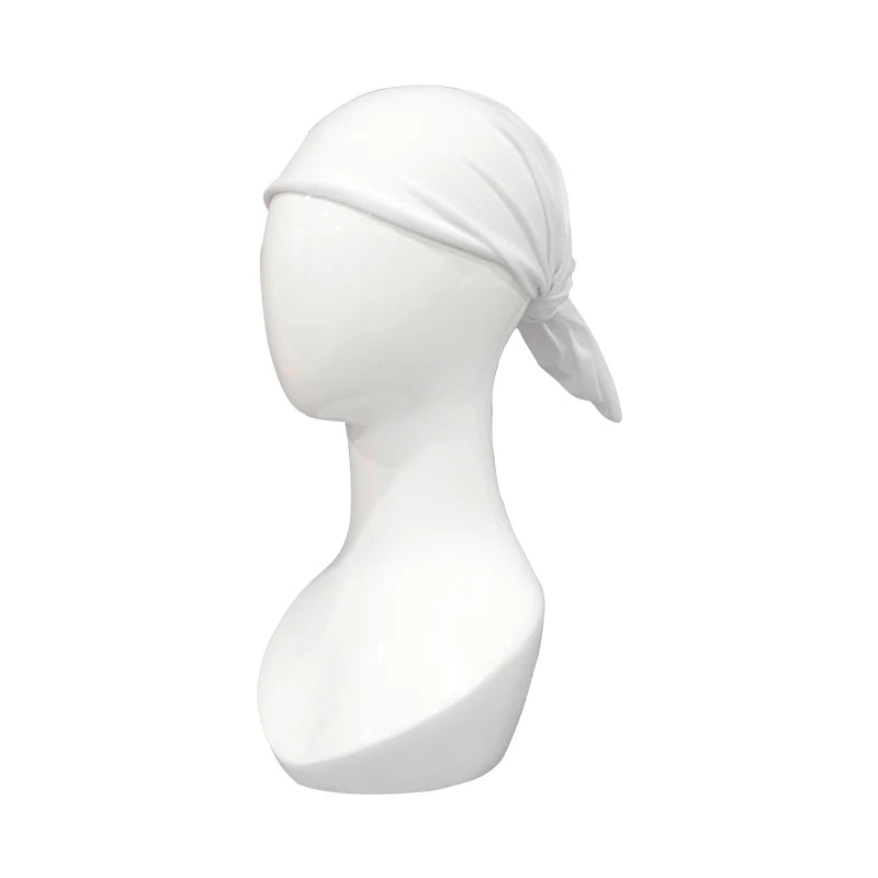 Multifunctional Tube Bandana Neck Gaiter Polyester Plain White Head Tube Bandana for Kids