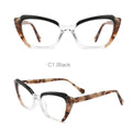 Latest Fashion Designer CE Combined Acetate Women Vision Glasses Frames Acetate Eyewear
