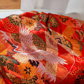 China Factory Wholesale Brocade Fabric Jacquard Crane High Technology Nishijin Flowers for Cloth Garment Home Textile Sofa