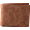 Factory Wholesale Yamo Men's Vintage Short Credit Card Wallet Minimalistic PU Leather Coin Purse No Closure Customized Embossing