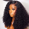 13X4 13x6 Hd Human Hair Lace Front Wig Water Wave Deep Curly Short Human Hair Wigs Pixie Cut Curly Brazilian for Black Women