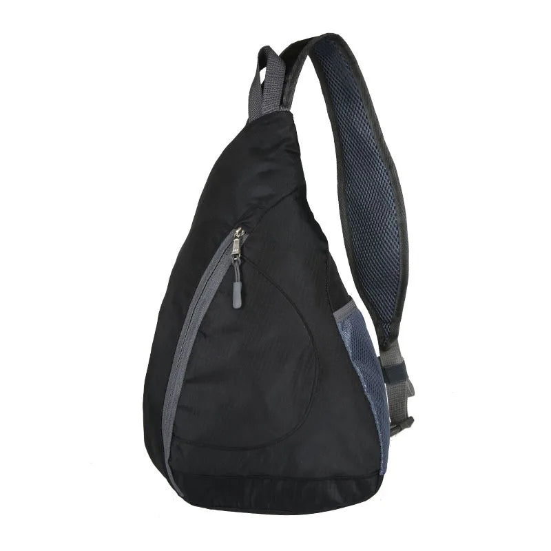Factory Wholesale Men's Chest Travelling Sling Bag With Shoulder Strap Crossbody Bag