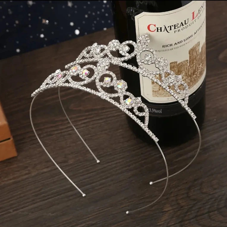 Wedding Bridal Hair Crown Bridal Hair Accessories Girls Kid Crown Hair Tiara