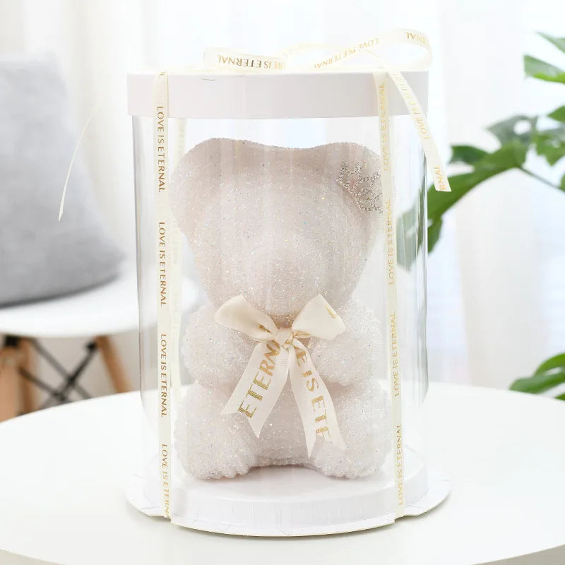 R188 Crystal Bear Brick Crystal Other Gifts Valentines Birthday Gift Teddy Bear Crystal Gift