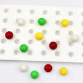 1093 35 Small Ball Silicone Chocolate Mold DIY Ice Lattice Mold Handmade Cake Filling Mold Resin Silicone Candy Ice Bpa Free