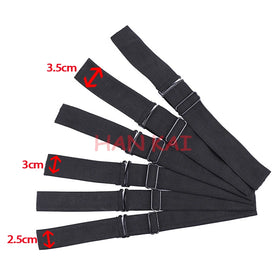 Adjustable Elastic Band for Wigs Black Wig Wrap for Fixed Wig 2.5Cm 3Cm 3.5Cm Width Adjustable Strap Headband