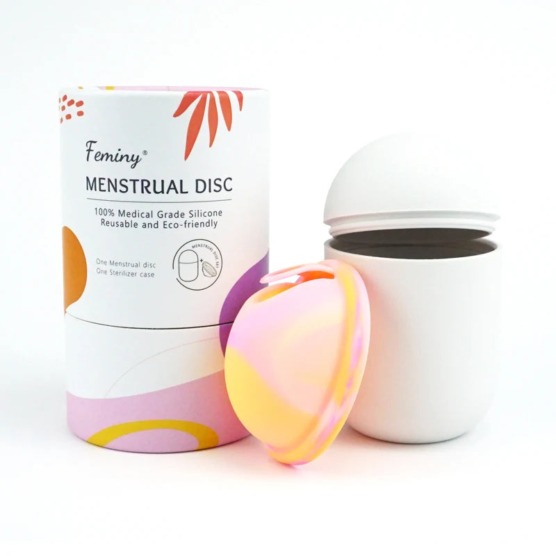 Disco Menstrual Custom Packaging Medical Grade Disco Menstrual